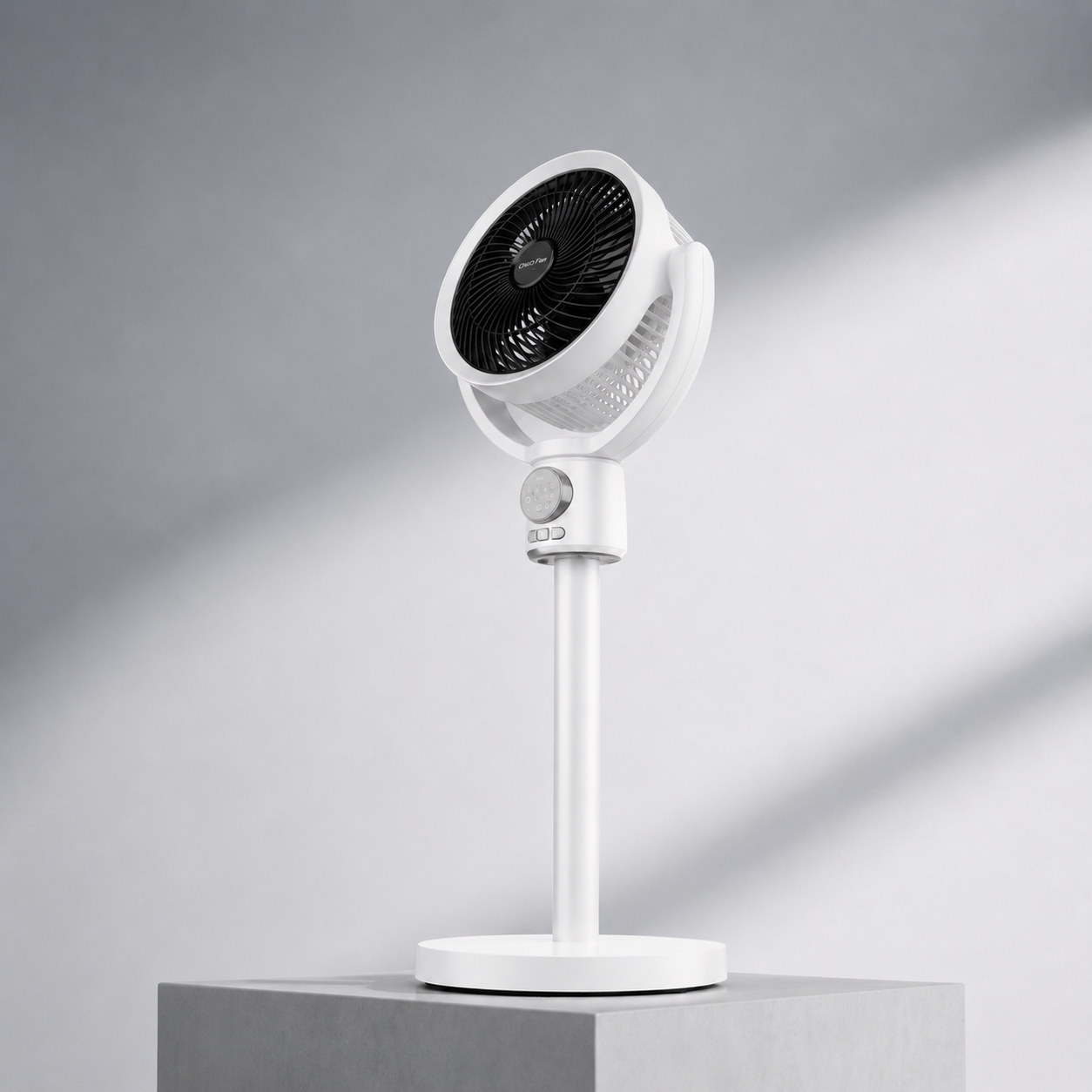 HeyLixo Smart Oscillating Pedestal Fan with Remote