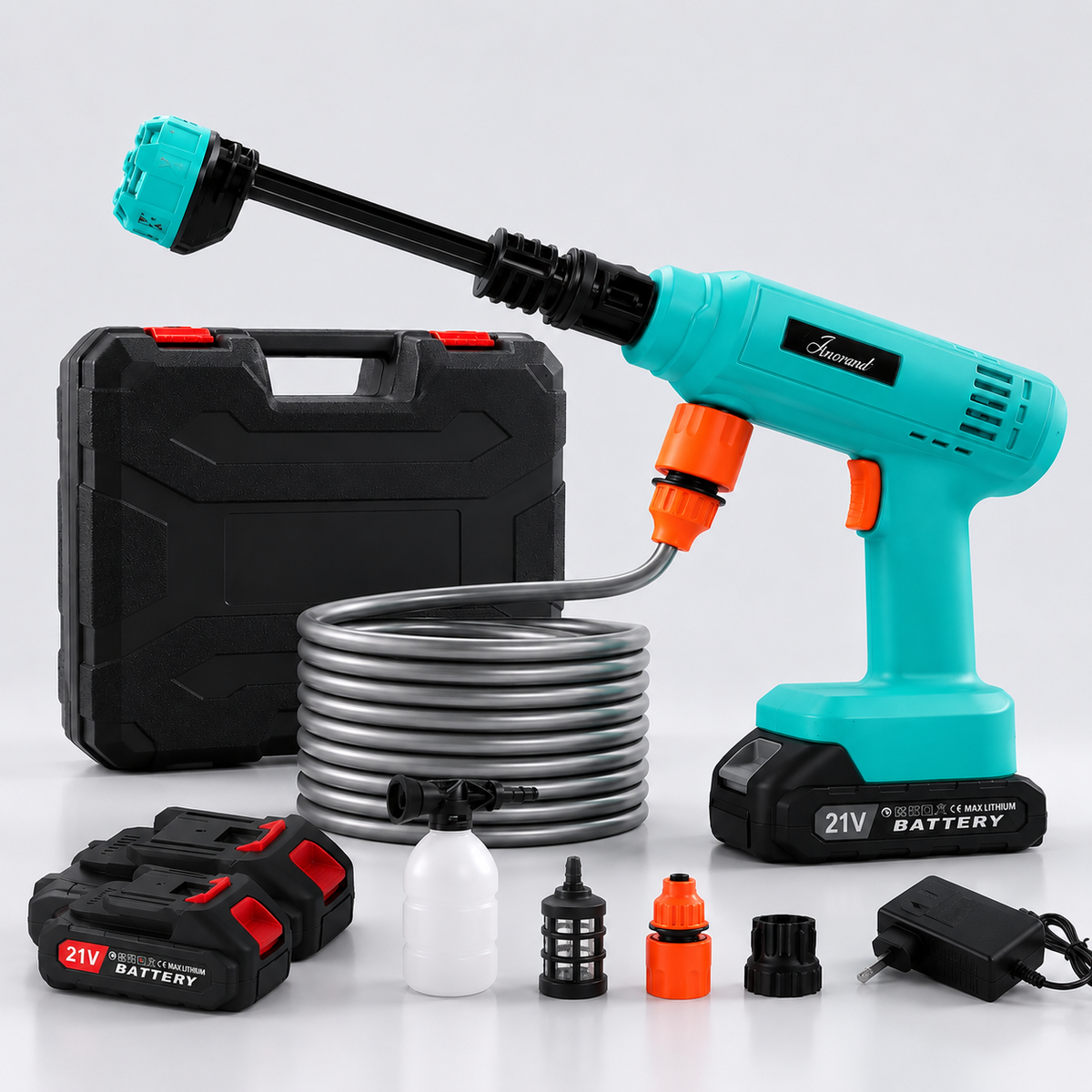 HeyLixo™ Pro – Cordless High-Pressure Cleaner