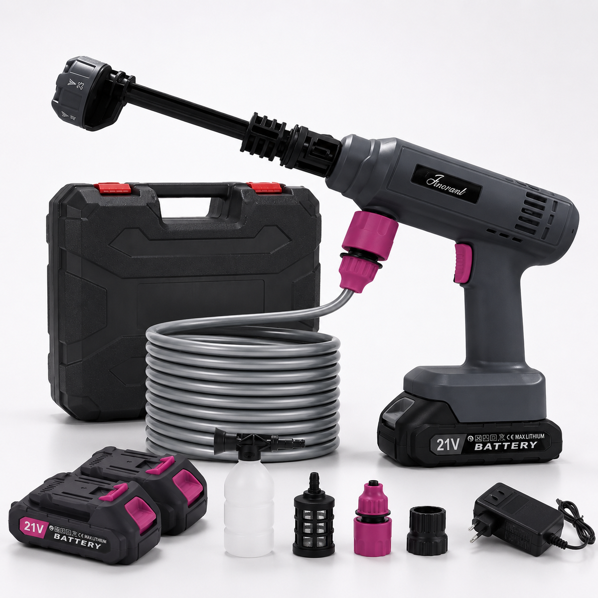 HeyLixo™ Pro – Cordless High-Pressure Cleaner
